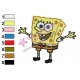 SpongeBob SquarePants Embroidery Design 18